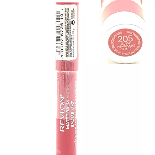 Revlon ColorBurst Matte Lip Balm Lipstick Elusive Insaisissable 205