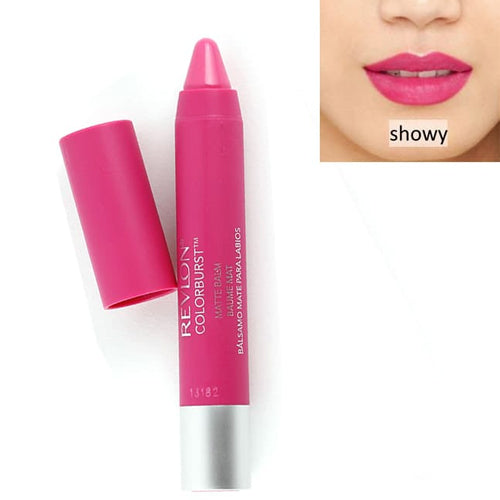 Revlon ColorBurst Matte Lip Balm Lipstick 220 Showy Flamboyante