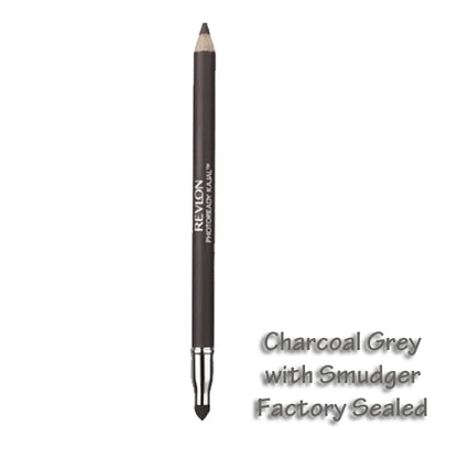 Revlon PhotoReady Kajal Eye Pencil & Smudger Matte Charcoal