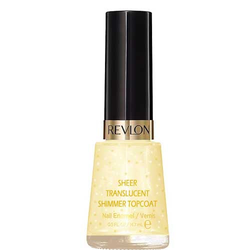 Revlon Nail Enamel Sheer Twinkle Shimmer Topcoat