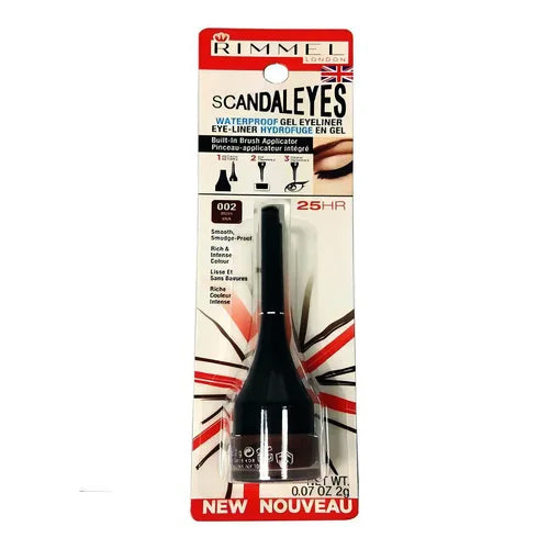 Rimmel London Scandaleyes Waterproof Gel Eyeliner Brown