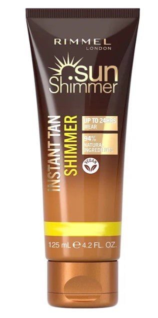 Rimmel Sunshimmer Water Resistant Instant Tan Wash Off Light