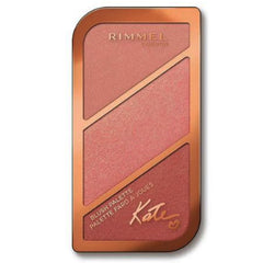 Rimmel Blush Sculpting Palette Pink Golden Bronze