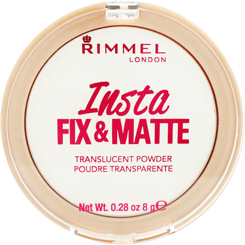 Rimmel Insta Fix & Matte Translucent Pressed Powder 001