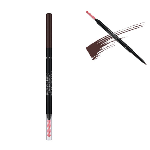 RIMMEL Brow Pro Micro Eyebrow Pencil Definer & Brush Dark Brown