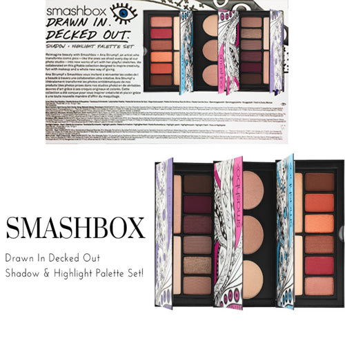 Smashbox Drawn In Decked Out Sculpting Blush Cheek Palette