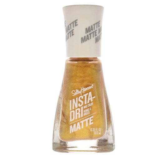 Sally Hansen Insta Dri Matte Nail Polish Gold Rush