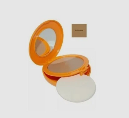IsaDora SPF25 Sun Protecting Compact Foundation 56 Olive Beige