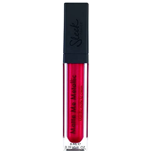 Sleek Matte Me Metallic Lip Colour, Anodized Ruby