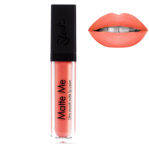 Sleek MakeUP Matte Me Lip Cream, Apricot Blooms