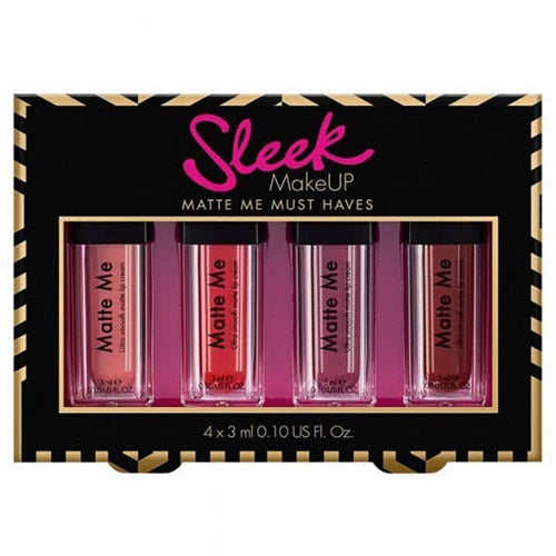 Sleek MakeUp Matte Me Must Haves Lip Cream 4pc Set