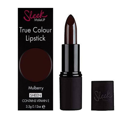 Sleek MakeUp Lipstick True Colour Sheen, Mulberry