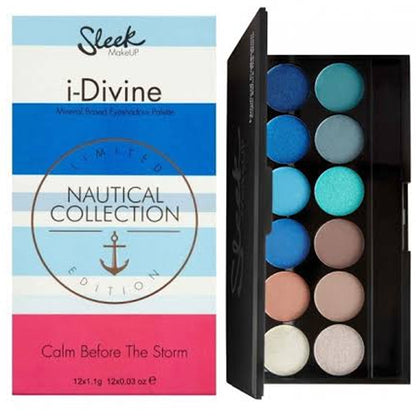 Sleek MakeUP i-Divine Nautical Eyeshadow Palette Calm Before The Storm