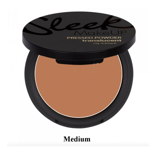 Sleek Makeup Translucent Pressed Powder Medium 12g