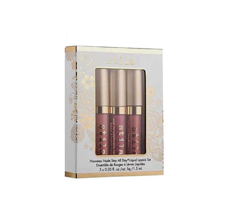 Stila Nude Attitude Stay All Day Liquid Lipstick Set - 3Pc