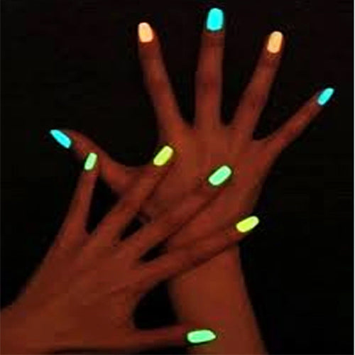 UV Clear Nail Polish ULTRA VIOLET Glow in the Dark Varnish