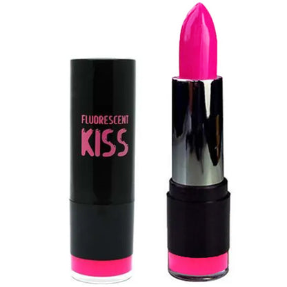W7 Fluorescent Kiss Lipstick in Ultra Pink Shade, Tropicana