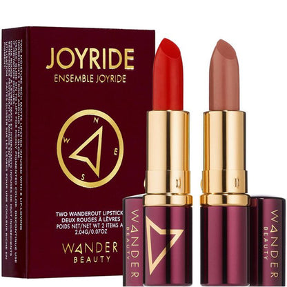 Wander Beauty Joyride Mini Matte Lipstick Kit in Nude & Red