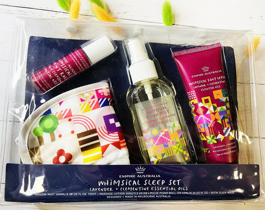 Empire Australia Sleep Set Whimsical Sleep Box Set with Lavender & Clementine