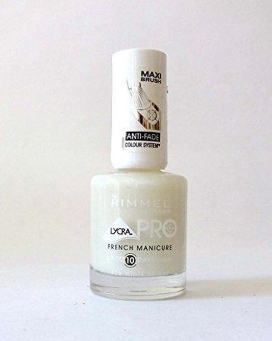 Rimmel Salon Pro Nail Polish French Manicure White Bright 436