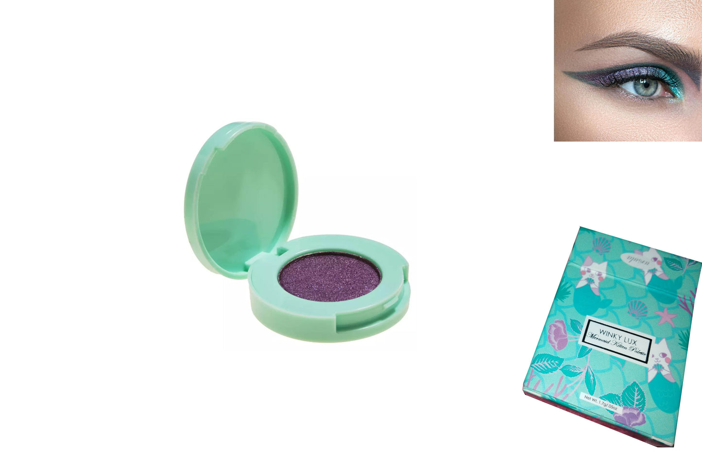 Winky Lux Mermaid Kitten Eyeshadow Ursula