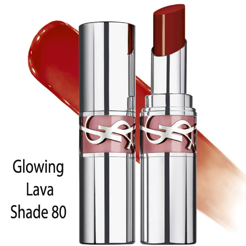 YSL Yves Saint Laurent Loveshine Lipstick Glowing Lava 80