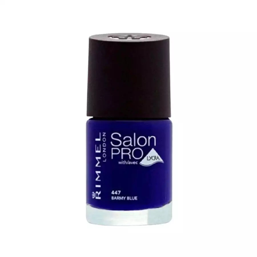 Rimmel Salon Pro Nail Polish Barmy Blue 447