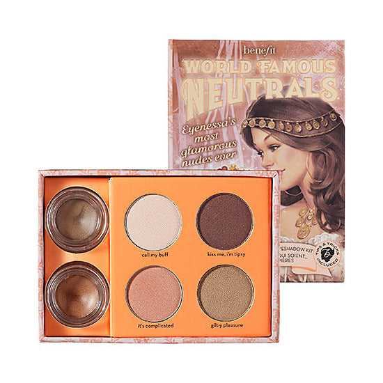 Benefit Worlds Famous Neutrals Eyes, Most Glamourous Nudes Ever