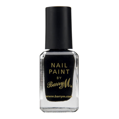 Barry M Nail Paint Black