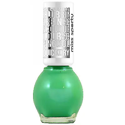 Miss Sporty Nail Polish Clubbing Colours Bright Green BOEING 468