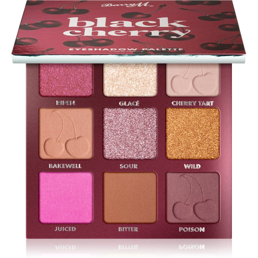 M BARRY M EYE SHADOW PALETTE, BLACK CHERRY