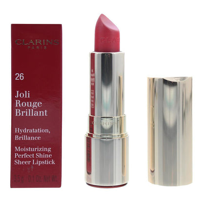 Clarins Joli Rouge Lipstick Hibiscus 26