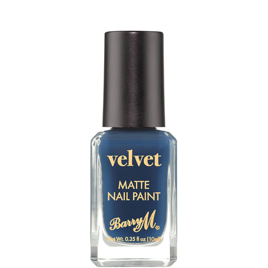 Barry M Matte Velvet Nail Paint Silent Cove