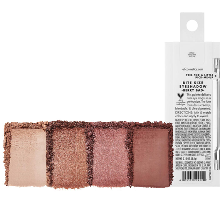 e.l.f. Bite-Size Eye Shadow Quad Berry Bad