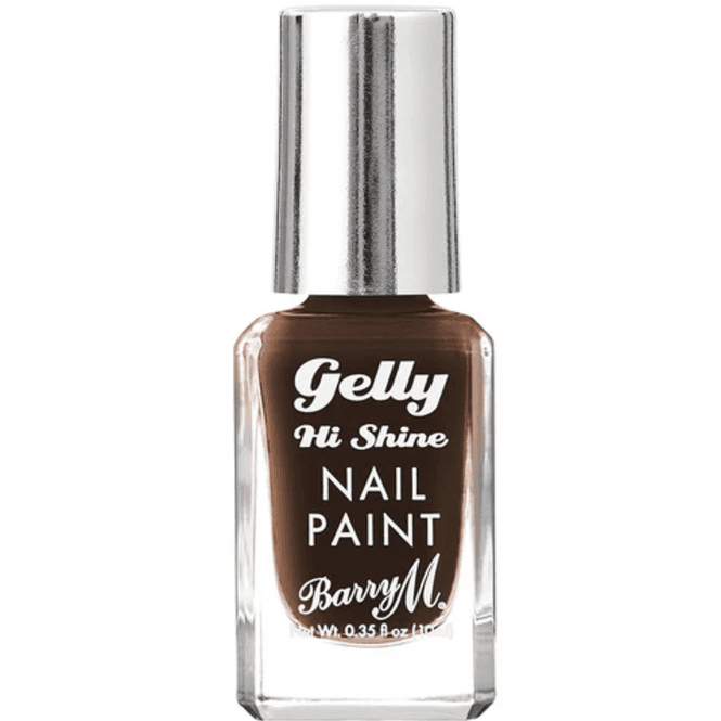 Barry M Gelly Hi Shine Nail Paint Espresso