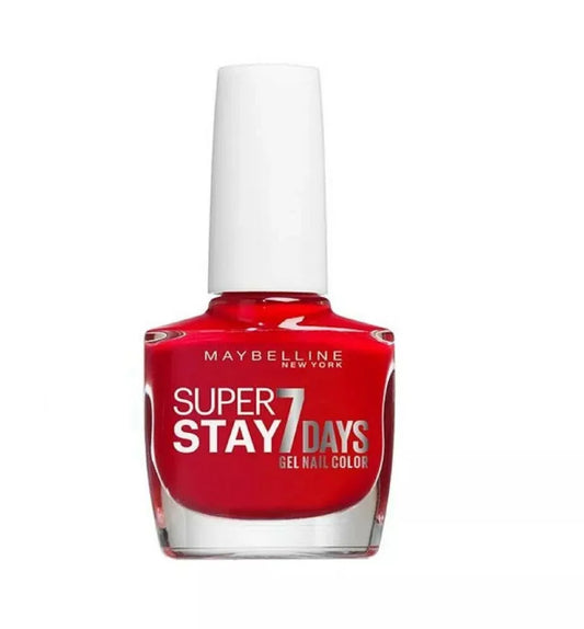 Maybelline Super Stay Nail Varnish Forever Red 505