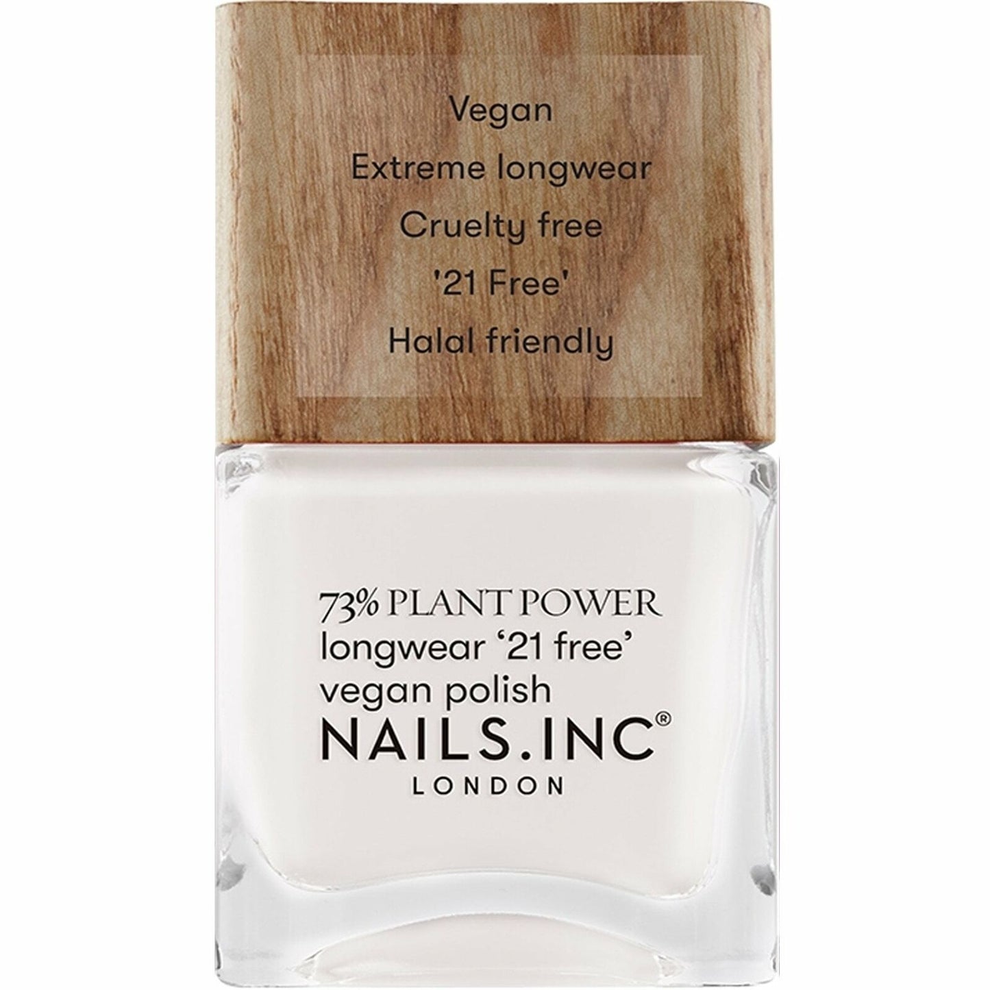 Nails Inc Plant Power Nail Varnish Free Time is Me Time