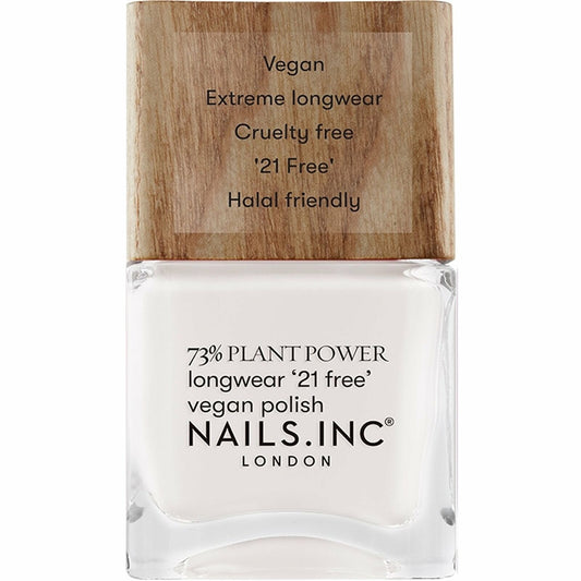 Nails Inc Plant Power Nail Varnish Free Time is Me Time