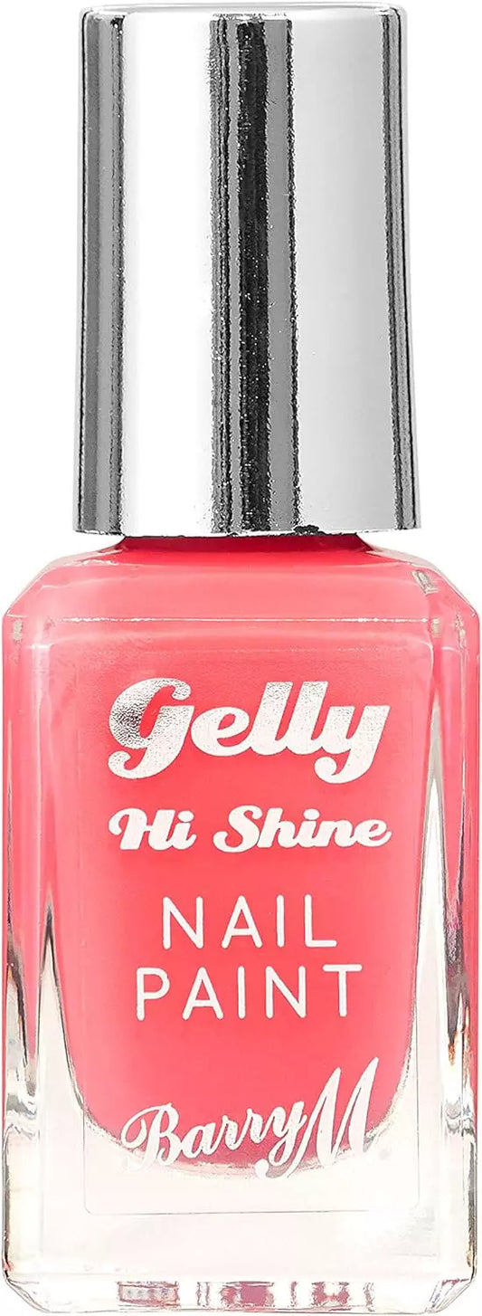 Barry M Gelly Hi Shine Nail Paint Grapefruit