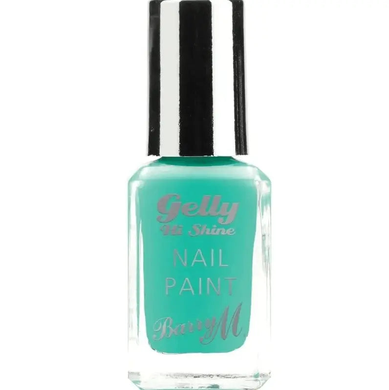 Barry M Gelly Hi Shine Nail Paint Green Bean