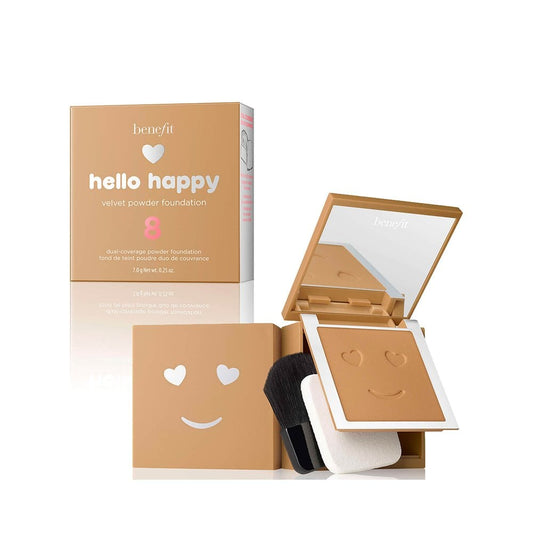 Benefit Hello Happy Velvet Powder Foundation Shade 08, 7g