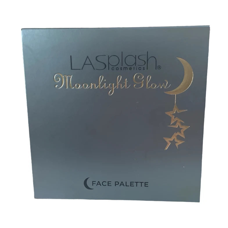 LA Splash Moonlight Glow Face Palette Blush, Highlighter & Bronzer 11.2g