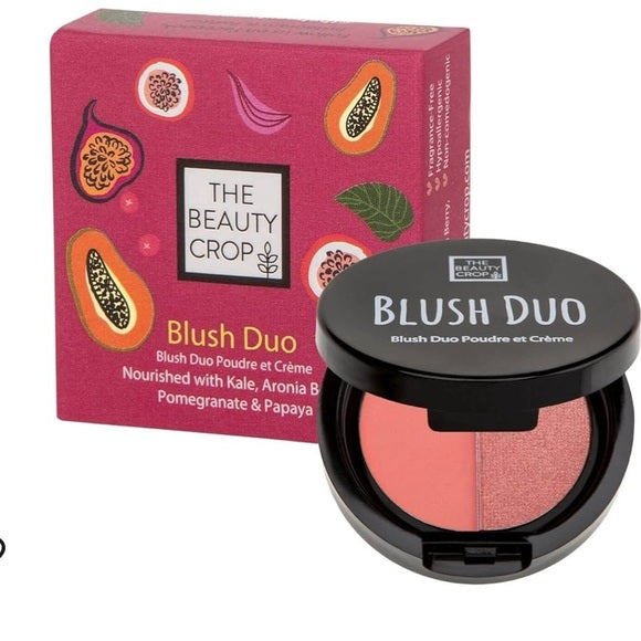 The Beauty Crop Blush Duo Compact Pink Lady