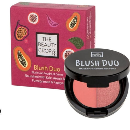 The Beauty Crop Blush Duo Compact Pink Lady
