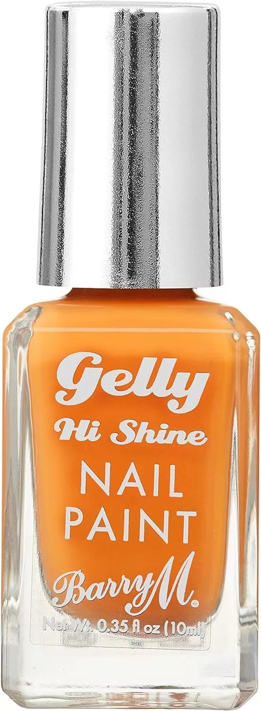 Barry M Gelly Hi Shine Nail Paint Mandarin