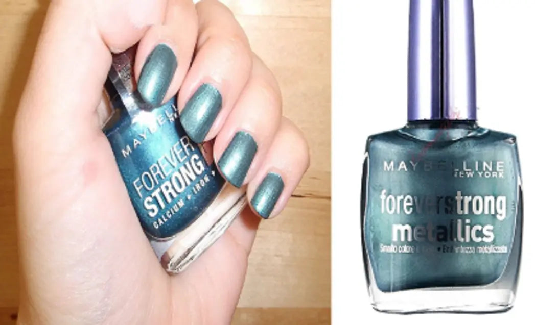 Maybelline Forever Strong Nail Varnish Metalic Blue 835