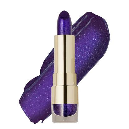 Milani Metallic Shimmer Lipstick Make Believe Purple