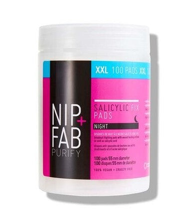 Nip + Fab Salicylic Fix Pads Night 100 Pads