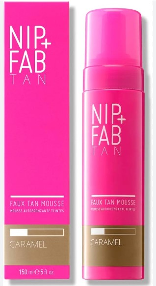 NIP+FAB Faux Tan Mousse Caramel 150ml