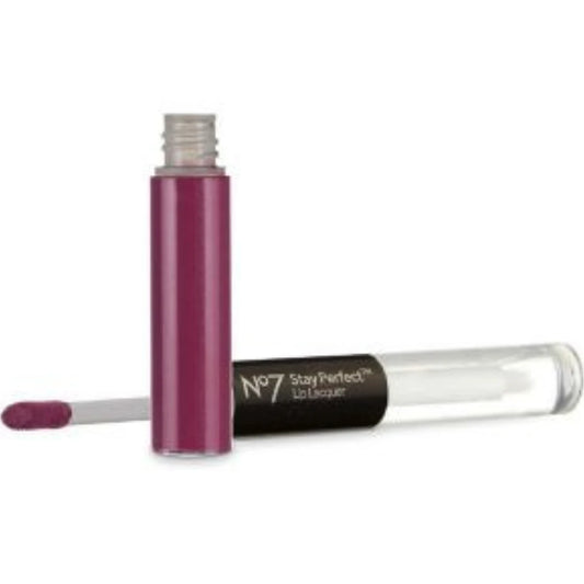 No7 Stay Perfect Lip Lacquer - Plum Berry